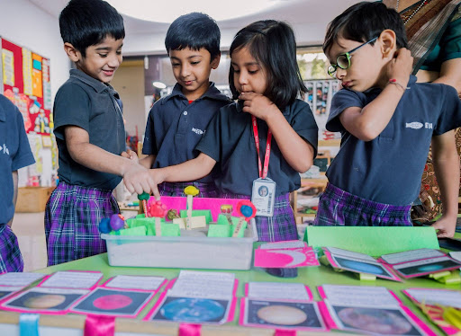 Ekya Early Years student experimental learning